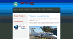 Desktop Screenshot of aero-electrical.co.za